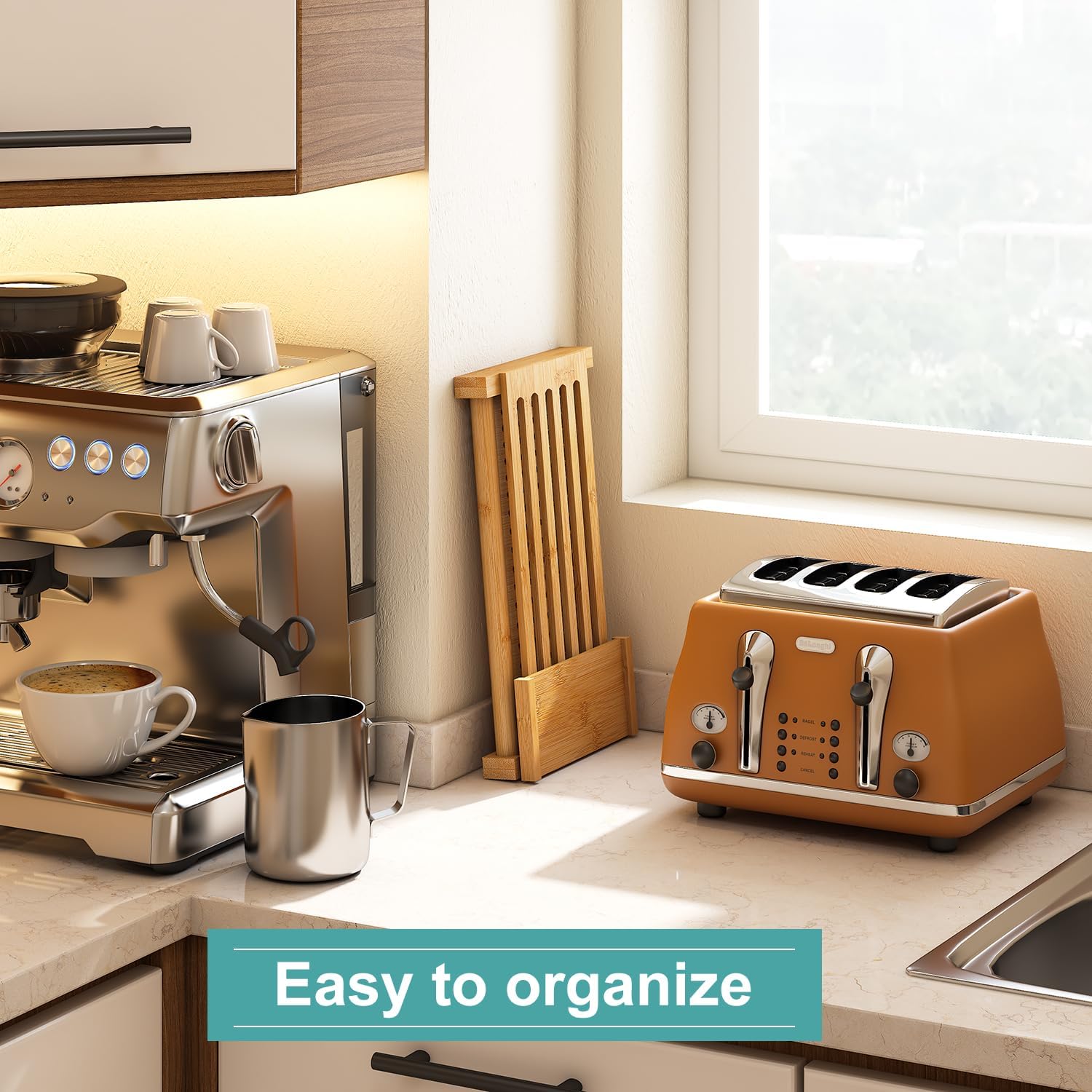 Bread Slicer, Adjustable Bread Slicer Guide with 3 Thickness Size, Foldable Compact Chopping  Board,  for Homemade Bread, Cakes, Bagels