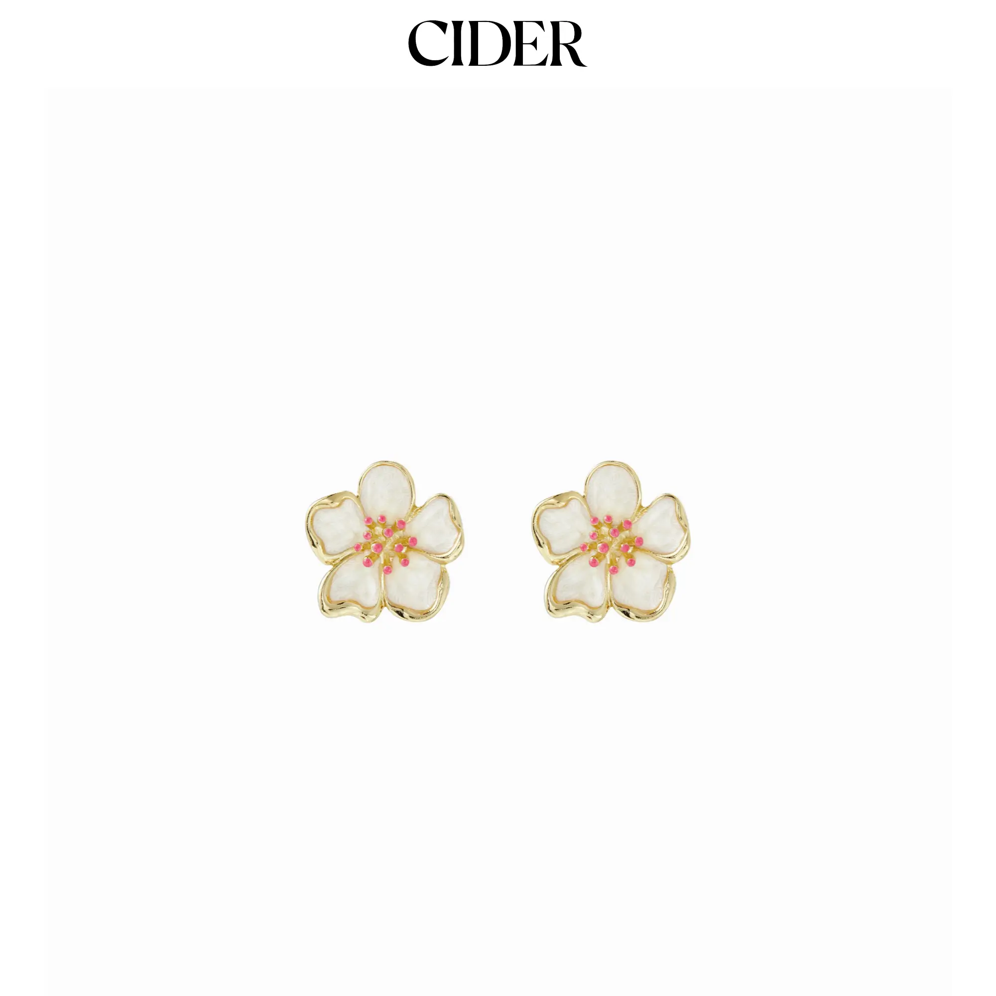 Cider FLOWER STUD EARRINGS