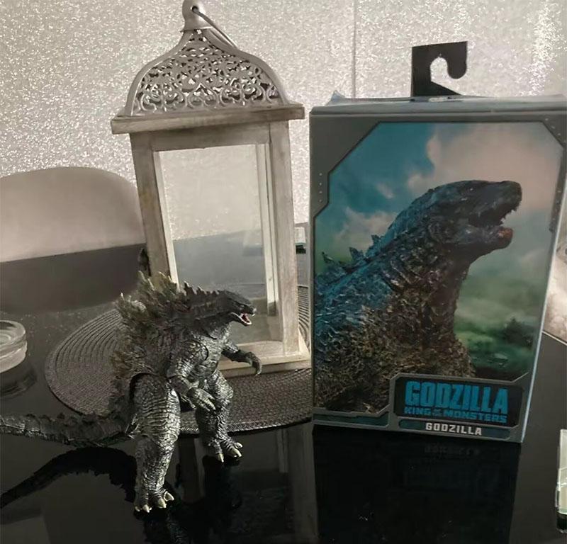 Godzilla Action Figure 2019 Movie Monster Movable Figuras Toys Anime Godzilla Articulated Model Ornaments 18cm Gift for Children