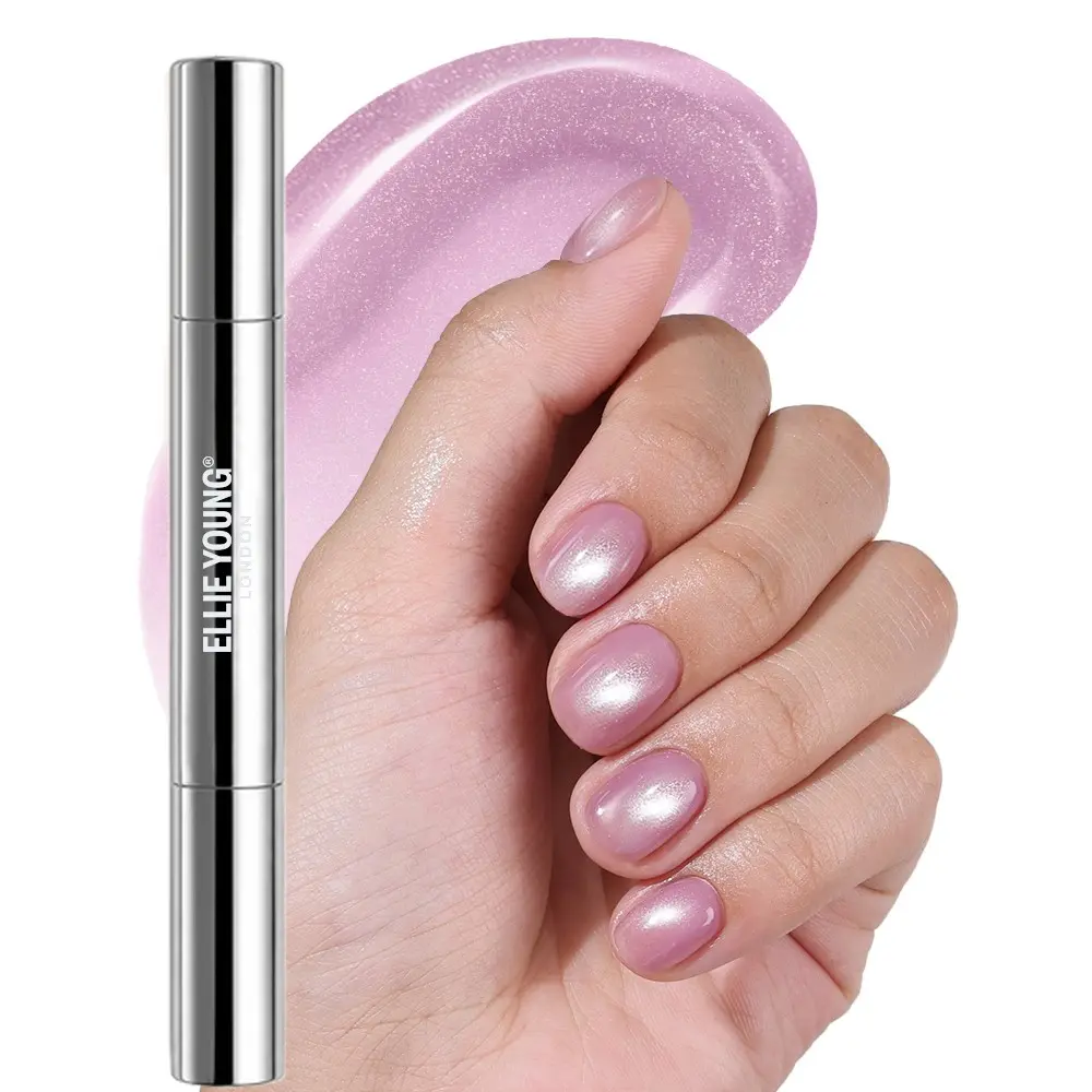 [ Lilac Dream ] ELLIE YOUNG One-Step Gel Polish Pen, No Base or Top Coat Needed, UV/LED Gel Polish, Salon-Quality Nails at Home,Pocket Salon, Manicure, Nail Polish