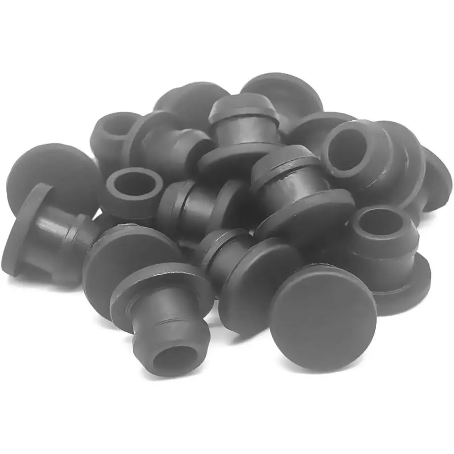 Rubber Plugs Silicone Plugs 0.32"/8mm Rubber Hole Plugs Waterproof Plugs Sealing Plugs - 20 Pack