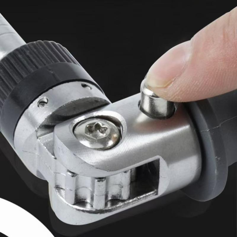 Mini Magnetic Screwdriver Set with Interchangeable Heads, Short Handle Design for Precision Work, Versatile Cross and Flat Screwdriver, Replaceable Screwdriver Bits