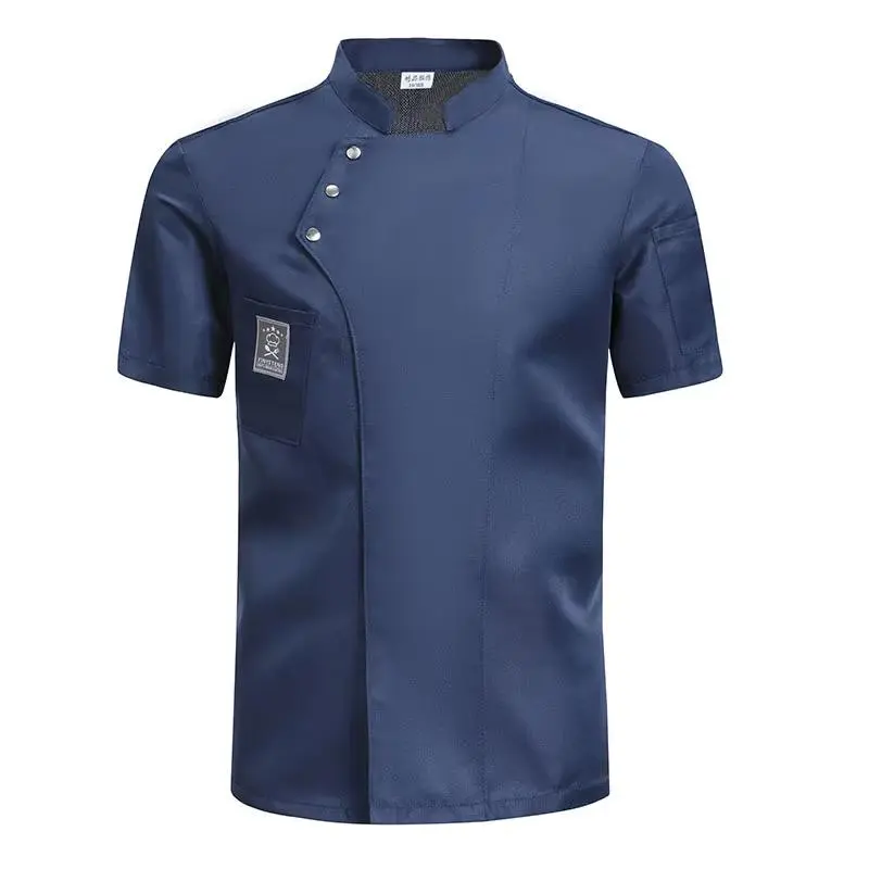 Food service Kitchen Cooking Costume Pizzaiolo Chef Uniform Restaurant Cook Jackets Bakery Cafe Waiter Waitress Working Clothes