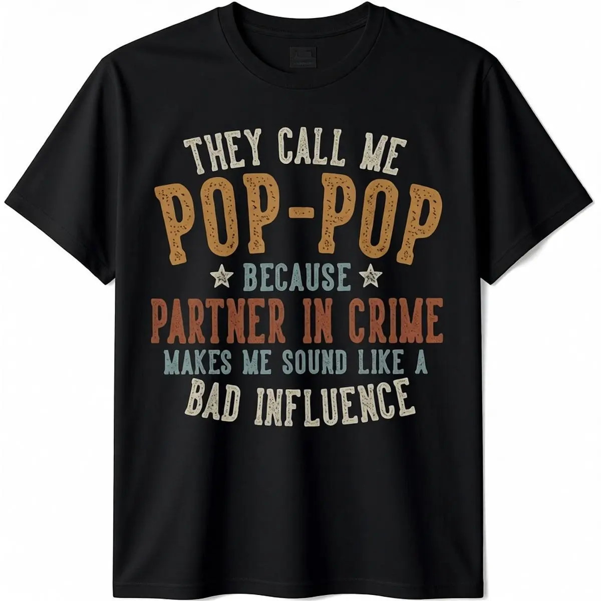 They Call Me Pop-Pop Funny Father's Day Pop-Pop T-ShirtSame Style for Men and Women 2026 Summer Short-sleeved Printed T-shirt Pure 180G