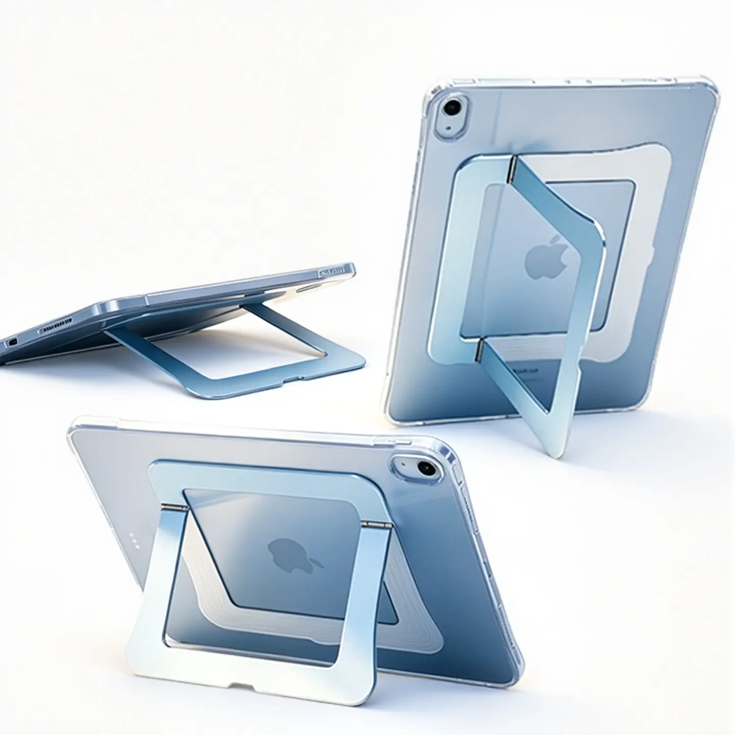 SPALLO for iPad A16 11th/10th Case, Compatible with iPad Air 8th M4 2026 11 inch & iPad Pro M5 2025 & iPad Mini, Viewing Angles Adjustable, Ultra Stable Stand, Shockproof Protective Slim Kickstand Case with Pencil Holder