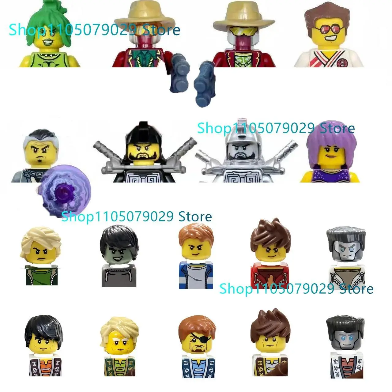 2026 new hot item Anime Cartoon TV Ninja Toy Dragons Rising Jay Nokt Rox Morro Figures Warriors Lloyd Arin Nya Building Blocks Bricks Toys