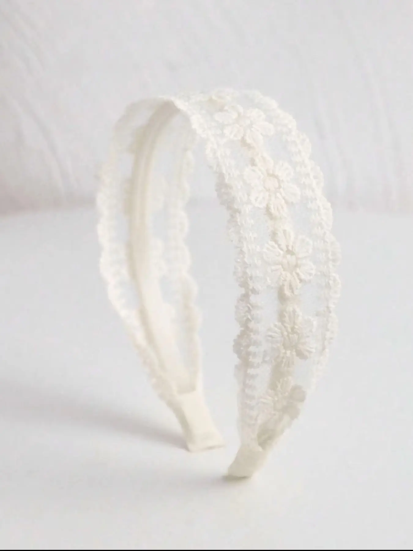 Women's Elegant Floral Embroidered Lace Headband, Vintage Wide Hairband, Fashionable Hair Accessories for Women & Girls, Flower Headband, Fashion Headbands