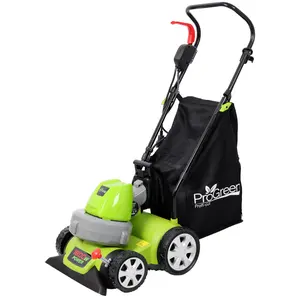 1600W Leaf vacuum cleaner 3 in 1 Function Vacuum, Blower & Mulcher Excellent for working in the garden, on lawns or walkways. Green Color