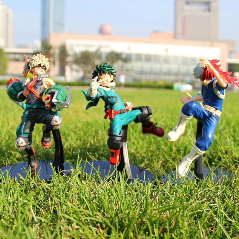 25cm Anime My Hero Academia Figure PVC Age of Heroes Figurine Deku Action Collectible Model Decorations Doll Toys For Children