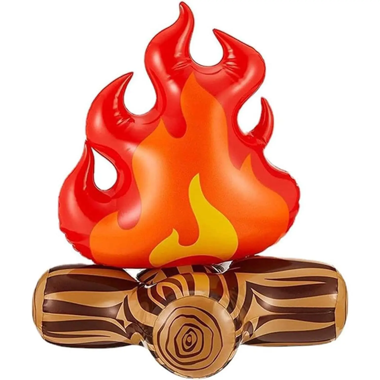 Inflatable Campfire Prop | Realistic Camp Fire Inflatable | Novelty Decoration for Themed Parties & Gag Use | Fire Pit Look | Red/Brown | 12"fidget toys