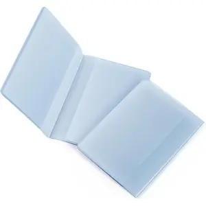 Wallets Set of 2 Clear Premium Quality PVC Wallet Insert, Credit Card Holder with 10 Page 20 Slots and 10 Page 10 Slots