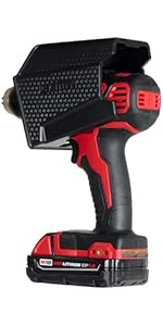 Drill Holder Power Tool Organizer, Universal Wall Mount Cordless Tool Rack for Milwaukee, Dewalt & More, 2-Pack, Black