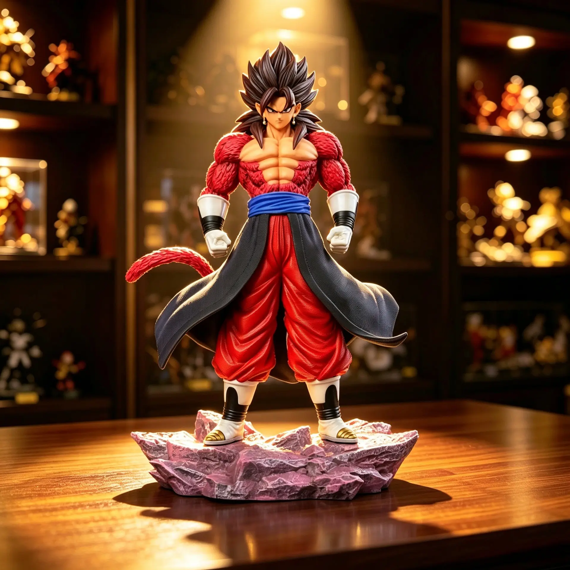 Dragon Ball Figure Ultra Instinct Vegeta Goku Gk Anime Model, Desktop Decor Gift, Collectible Action Figure, Perfect for Fans