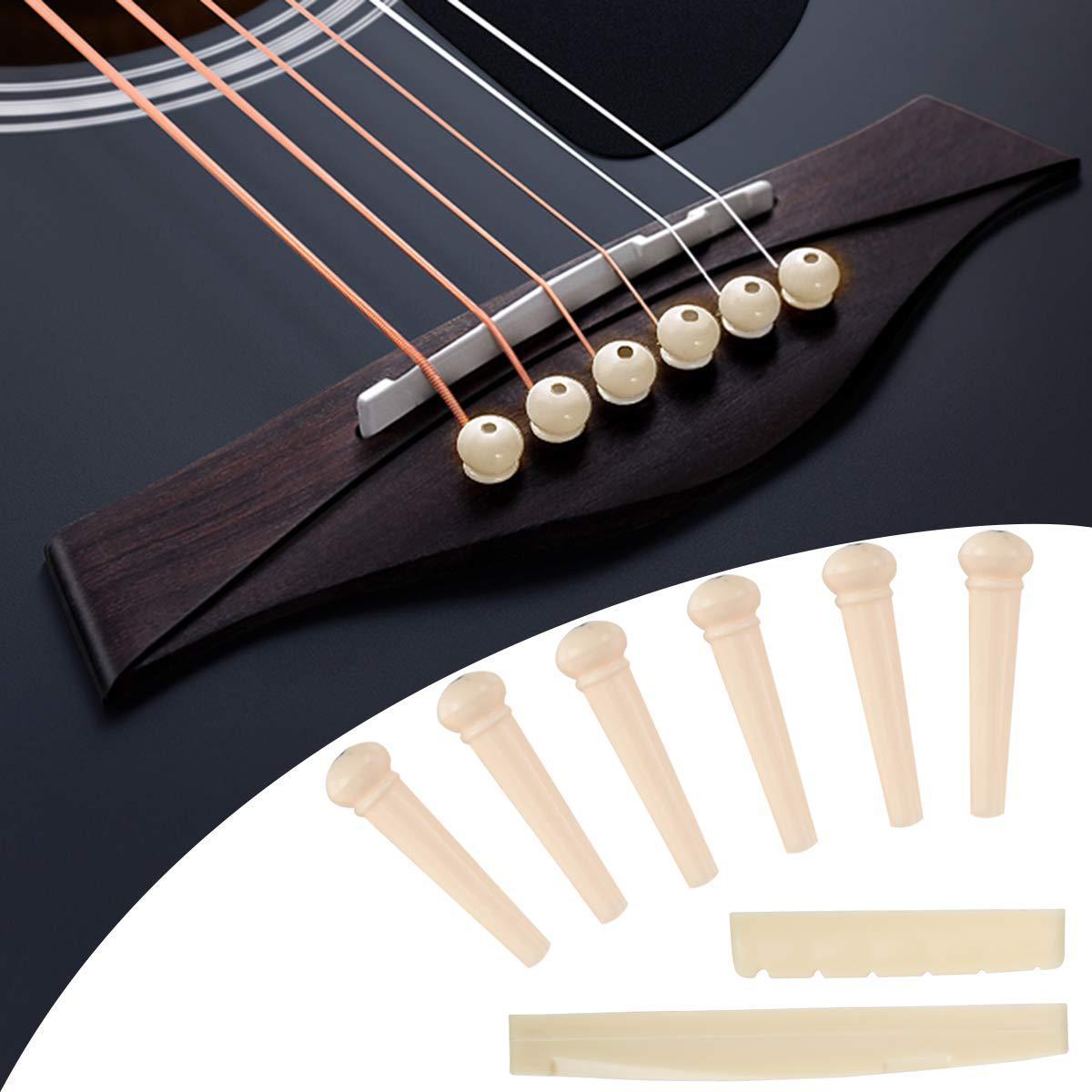 Professional Guitar String Winder Set with String Cutter and Bridge Pins for Easy Guitar Maintenance and String Changing