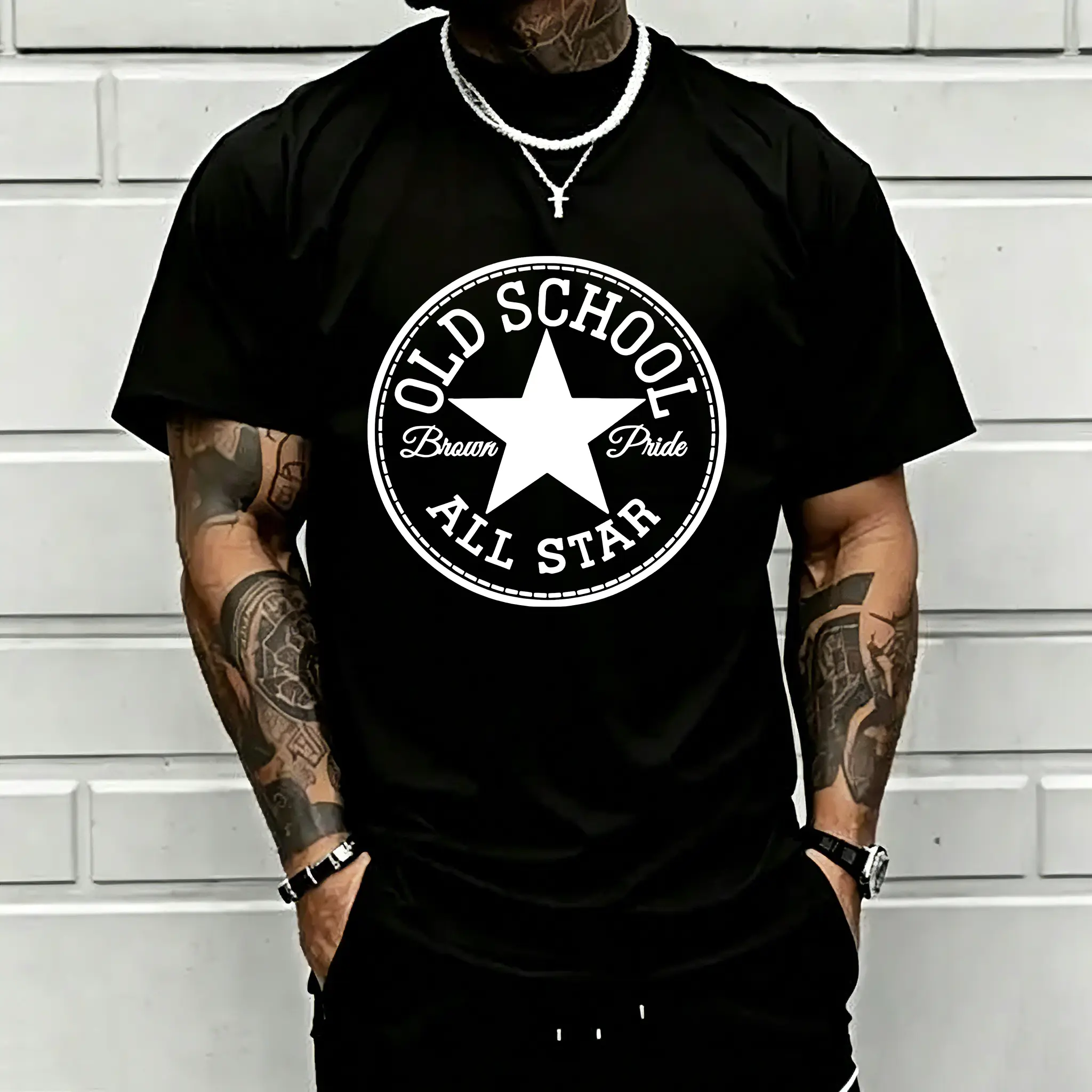 （230g）Classic Unisex T-Shirt in 100% Cotton, Casual Regular Fit Crew Neck Top, Soft Breathable Fabric for Everyday and Outdoor Wear, Men's T Shirts