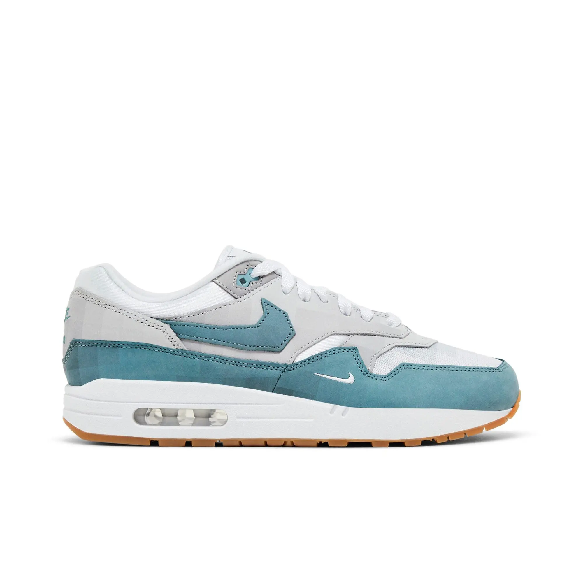 Nike Air Max 1 'Low Poly - Adventure Tomb Raider' (Unisex) White/Cannon/Neutral Grey running shoes HV1940 100