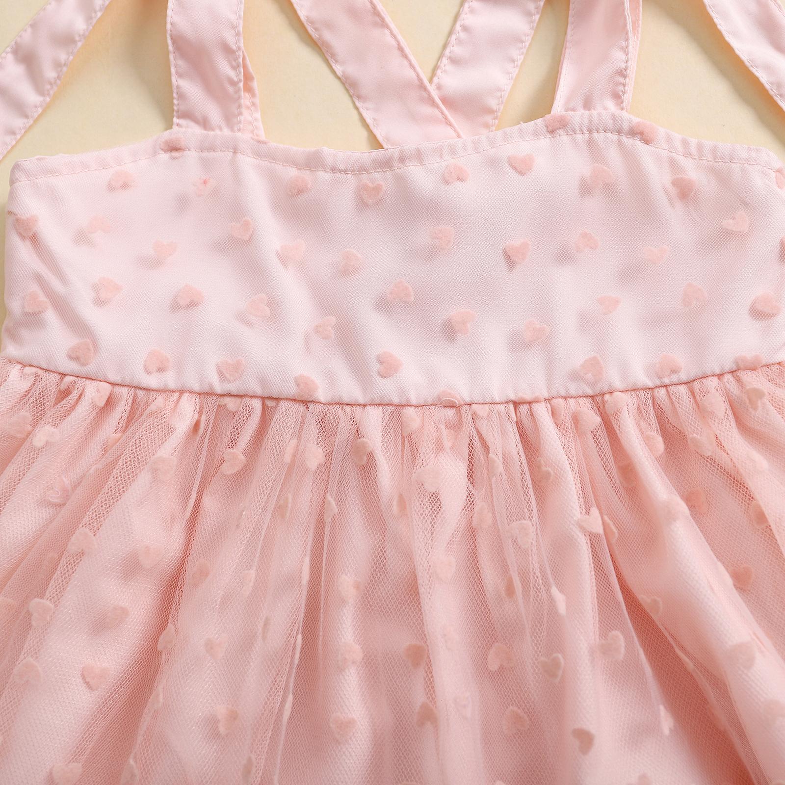 Toddler Baby Girl Princess Boho Dress Sleeveless Spaghetti Strap Swiss Dots Ruffle Tulle Dress Little Girls Summer Outfit Toddler Baby Girl Princess Boho Dress Sleeveless Spaghetti Strap Swiss Dots Ruffle Tulle Dress Little Girls Summer Outfit