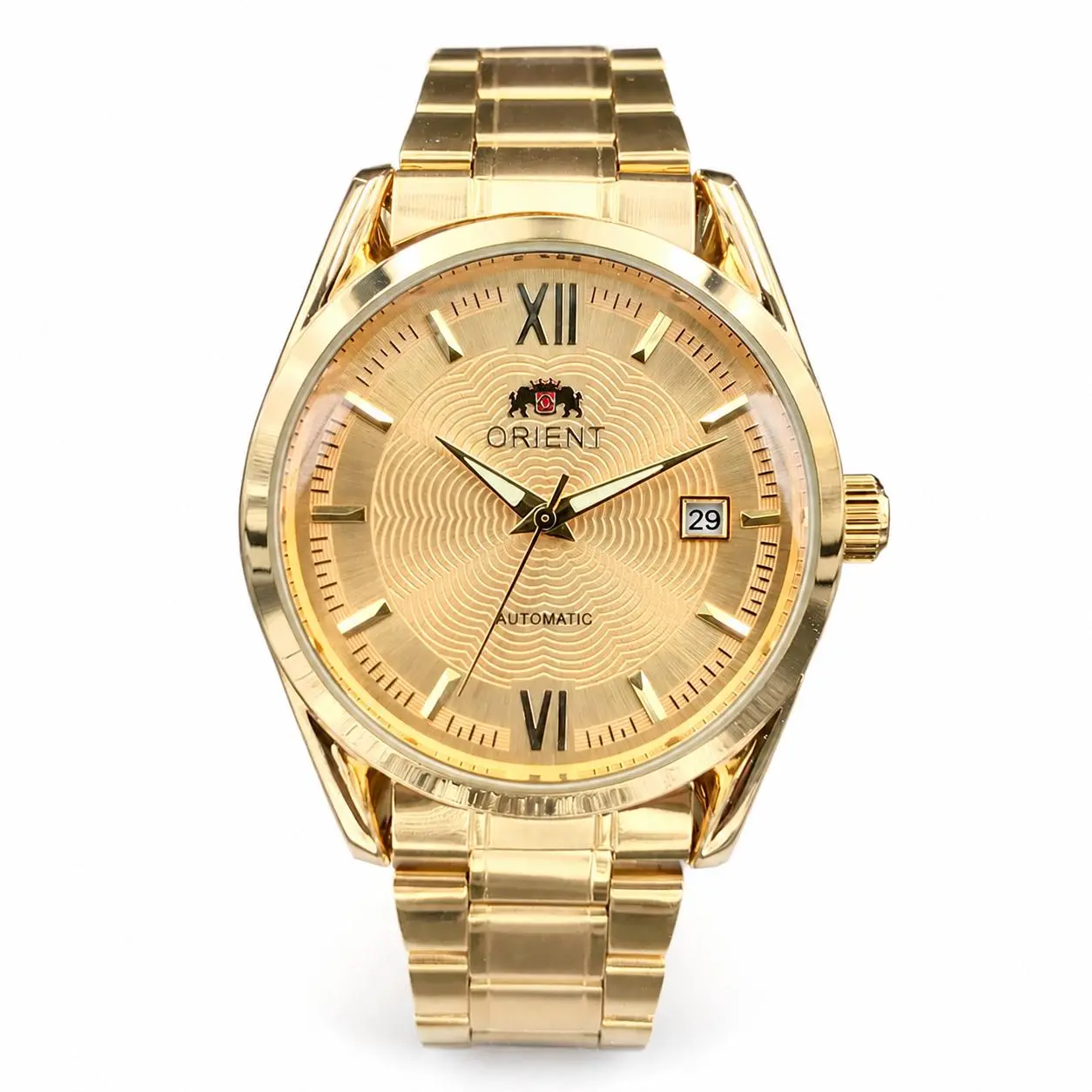 NookSense Golden Wave Mechanical King – Stunning wavy dial automatic watch