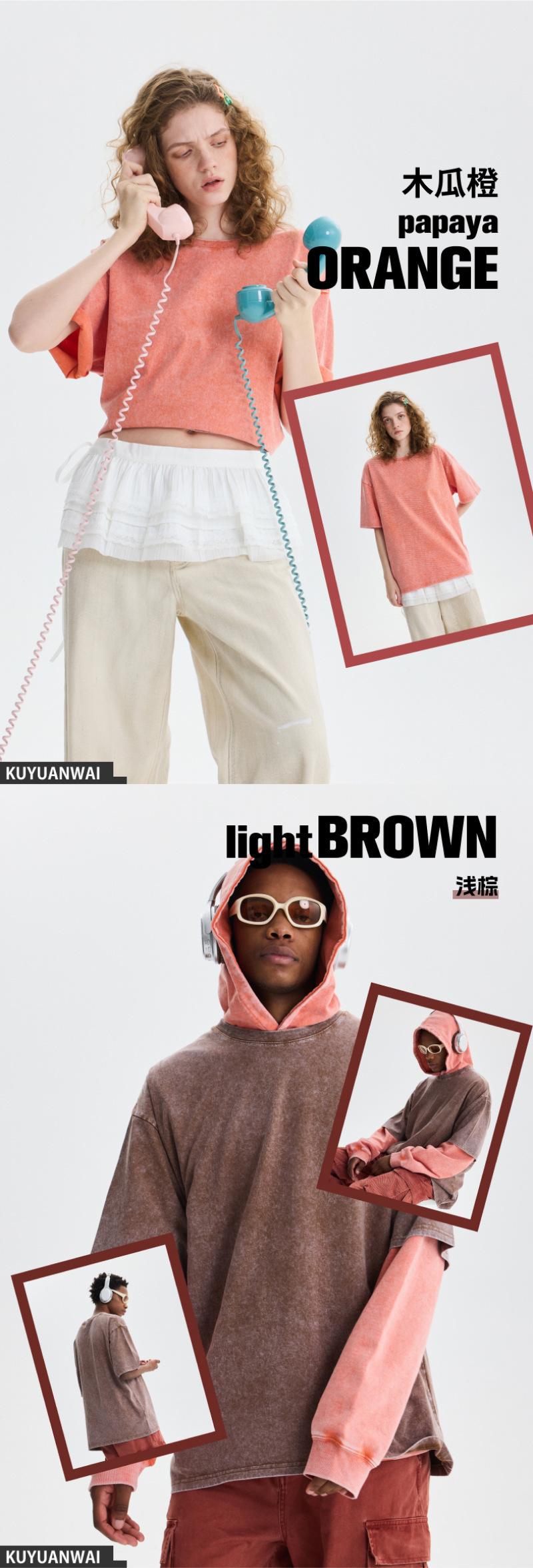 Oversized T-shirts for Men Gym Vintage Heavyweight T-shirts Cotton Workout Acid Wash Baggy Tees Half Short Sleeve Summer Top Casual Loose Fit Solid Streetwear Comfortable Tees