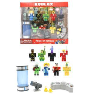 Roblox building block figurine with accessories comes in two color boxes, packaged in bags popular