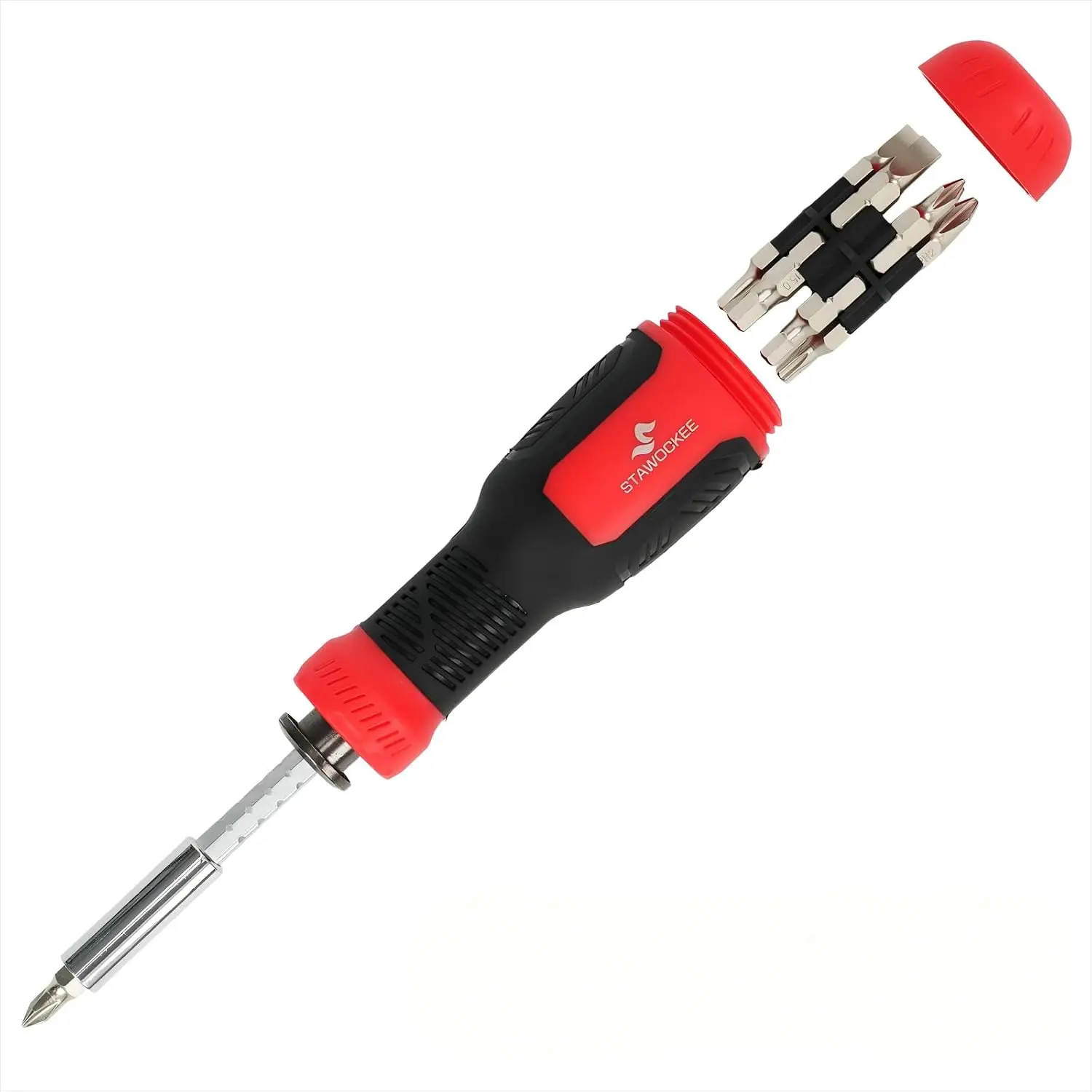 13-in-1 Multi-bit , Mini Adjustable  Set, Precision Screw Driver Tool  in  with Torx, Flat , Phillips, Hex, Repair Kit Square and 1/4 Nut Driver