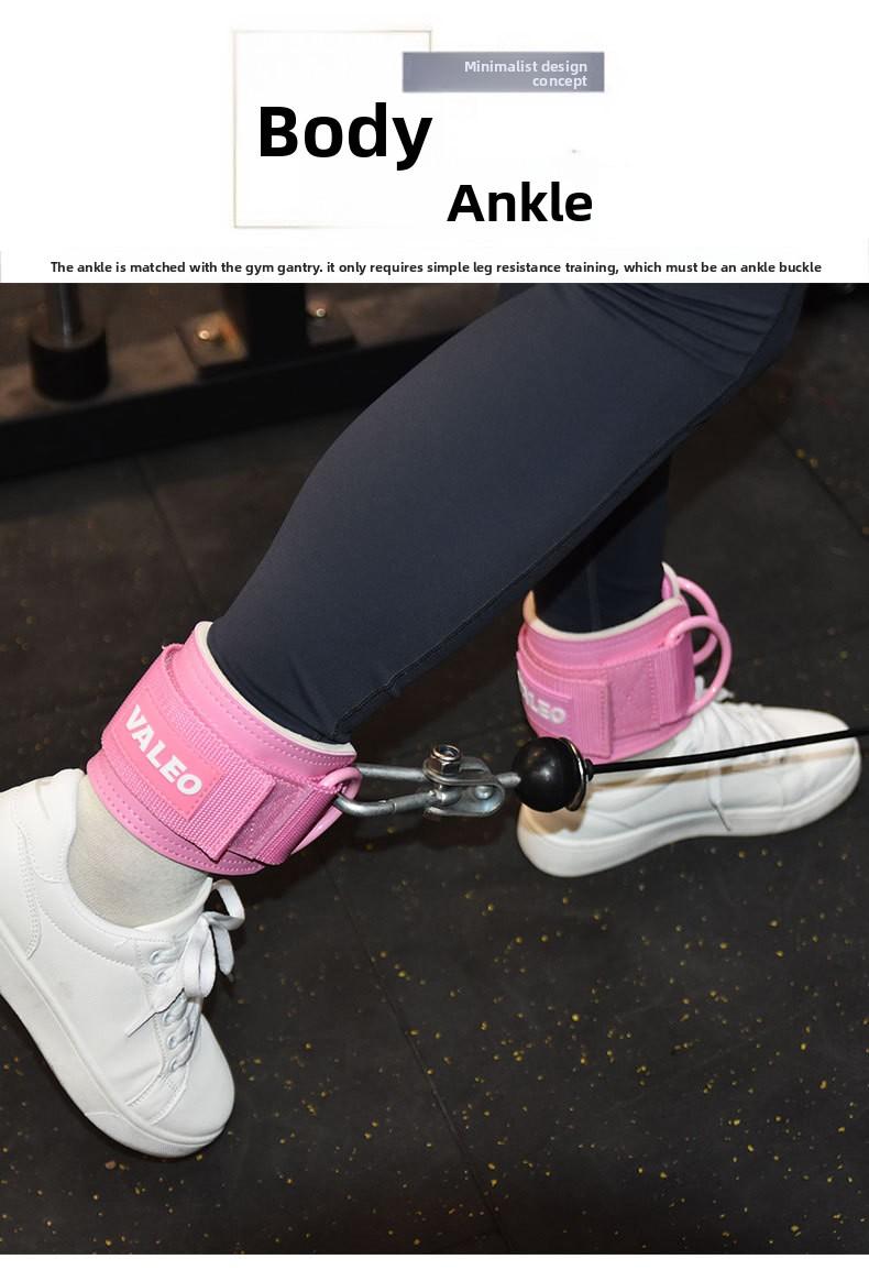 Fitness ankle strap ankle cuff leg binding belt leg and hip training equipment gantry frame leg training hip training strength leg strap leg cuff ankle strap foot pedal resistance machine