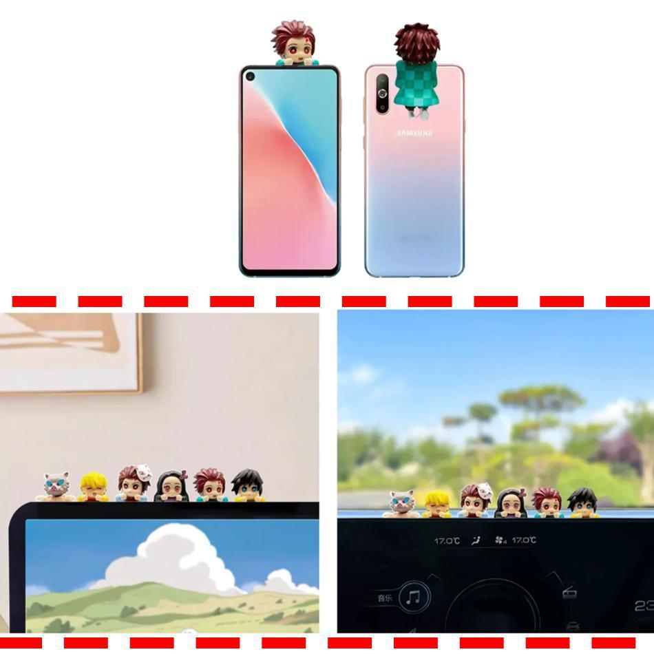 2025 Hot New Styles Sonneess Angel Anime Demon Slayer Blind Box Set Handmade Anime Cartoon Doll Desktop Decoration Birthday Gift