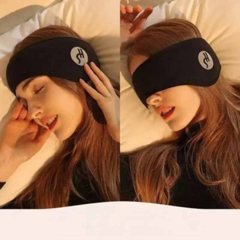 2-In-1 Noise-Canceling Sleep Earplugs Adjustable Eye Mask, Sleep Masks, Comfortable Insulated Ear Plugs for Travel Nap, Essential Travel Gear No Batteries Needed, Sleeping Masks