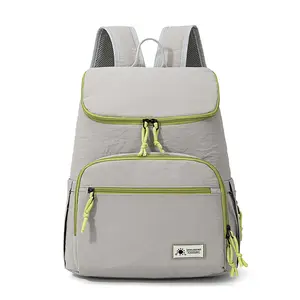 New Simple Casual Mom Bag, Large Capacity Baby Backpack, Lightweight Pregnancy Pack, Convenient Infant Essentials Storage, Ideal for Daily Outdoor Use