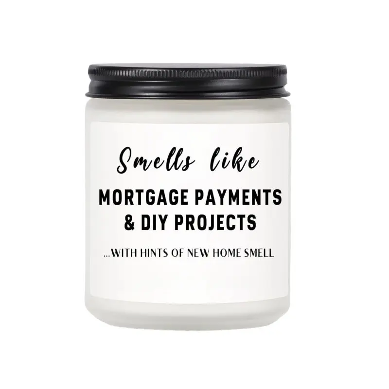 House Warming Gifts New Home Housewarming Gifts New Home Gift Ideas for Women Men Couple First Apartment Homeowner Decor Closing Gift - Lavender Scented Decorative Candle, Floral Candle