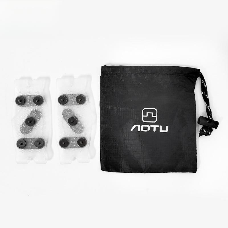 Easy Step 5 & 7 Tooth Snow Crampons Simple Anti Fall Spikes for Seniors and Daily Use