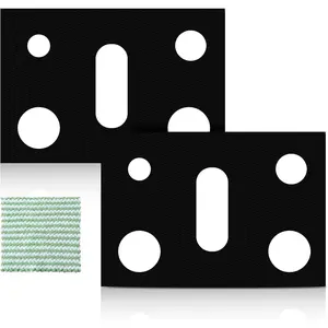 Samsung Gas Stove Silicone Stove Covers (2-pack), Pre-cut Burner Head Protective Covers | Non-stick