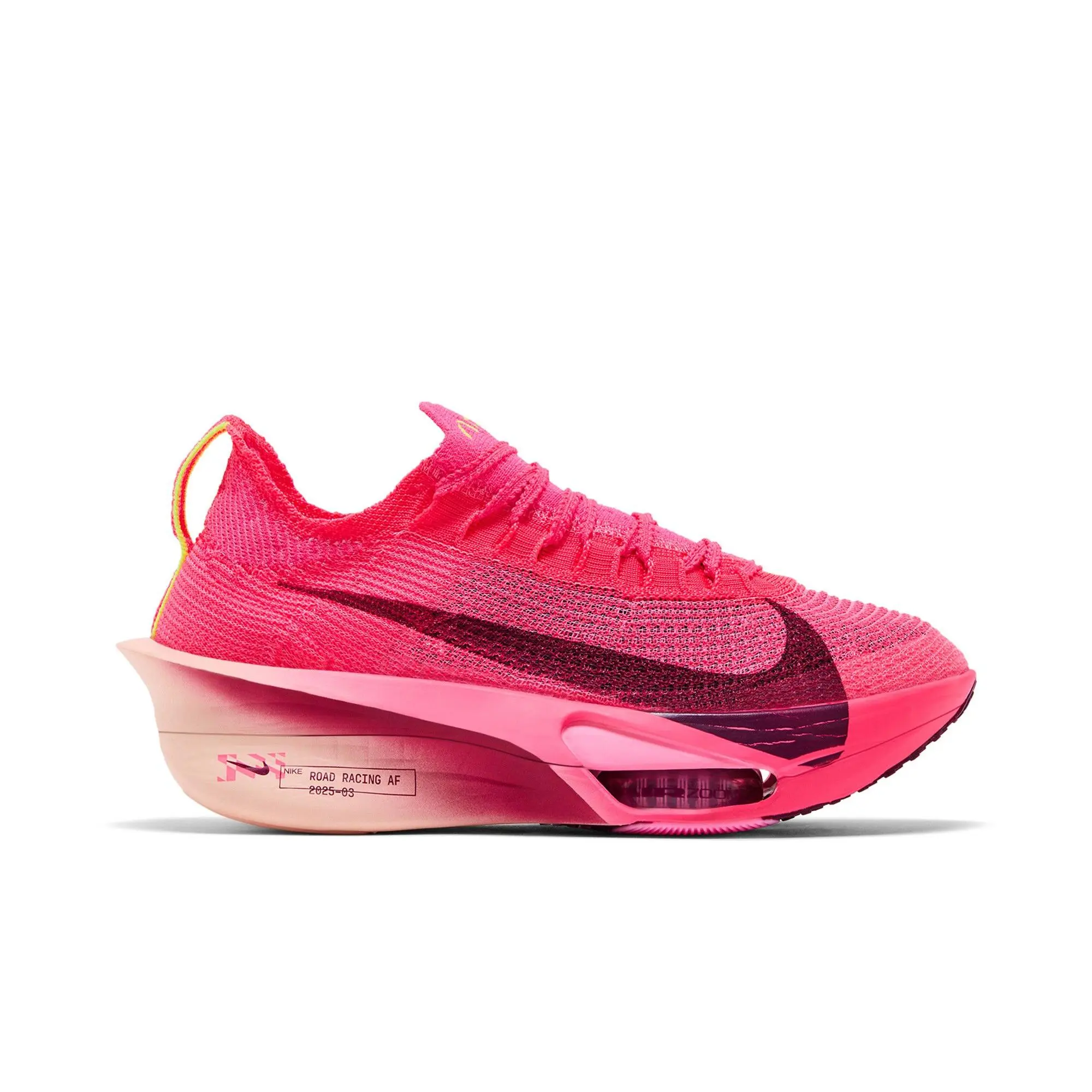 Nike Womens Alphafly 3 'Hyper Pink/Crimson Tint/Pink Spell/Bordeaux' (women's sizes) Hyper Pink/Crimson Tint/Pink Spell/Bordeaux running shoes FD8315 601