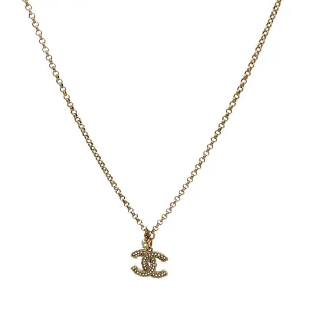 Pre-owned CHANEL Necklace Alloy,PearlP226967906