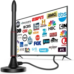 2026 New Patent Technology Dtmb Ultra HD Digital TV Antenna, Bullet Head Design, Rocket Shape, High Definition TV Antenna, Ideal for Home Use