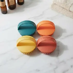 2-Piece Scalp Massager and Shampoo Brush – Hair and Scalp Shampoo Brush, Suitable for Home Use