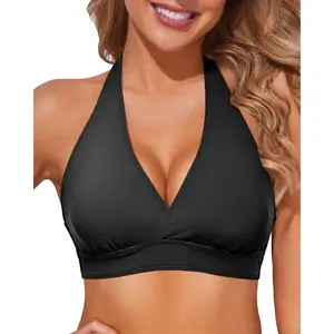 Tempt Me Women Halter Bikini Top Push Up Swimsuit Top Only  SwimWeek  summervibes