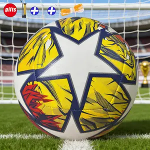 Beast Design Soccer Ball, Uefa Style, Thickened PU, Durable Nylon Lining, Adult Youth Training, Includes Pump and Needle