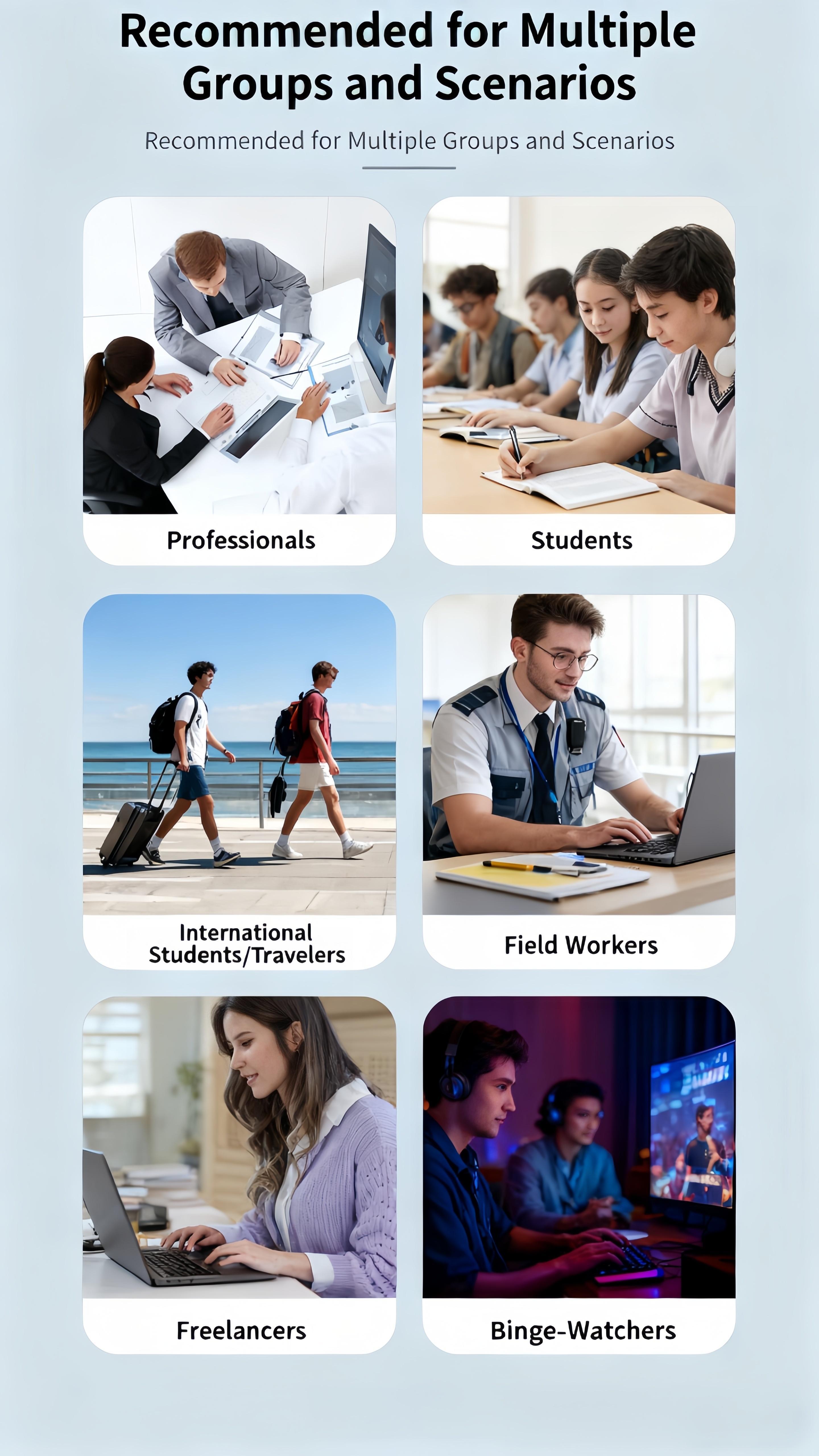 2025 AI Language Translator Device | Real-Time Voice Translation for Travel/Business/Learning | Compatible with iOS/Android/Google OS real-time voice translator versatile translation quick check