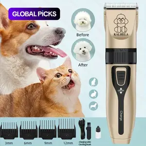 Pet Electric Clipper for Cats and Dogs, Professional Grooming Tool, Precision Blade, Easy Pet Hair Trimming, Beauty Tool, Grooming Accessories