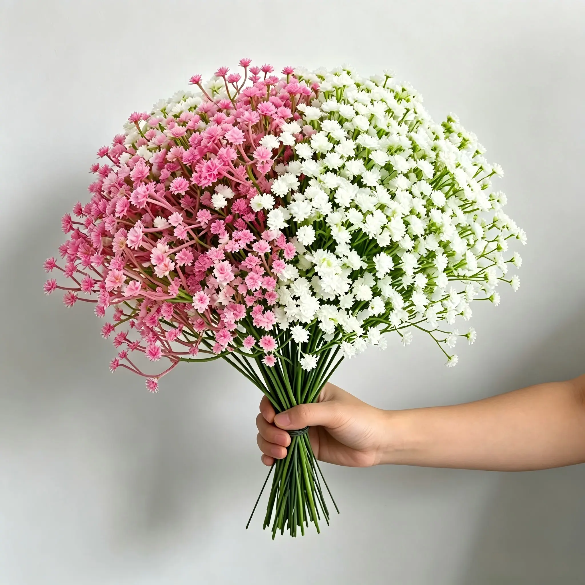 100PCS Artificial Baby's Breath | Wedding Decor & Bridal Bouquet Must-Haves，Wedding Party Diy Bouquet Arrangement & Table Decor, Artificial Flower Bouquets, Decorative Faux Flower, Decorative Flowers