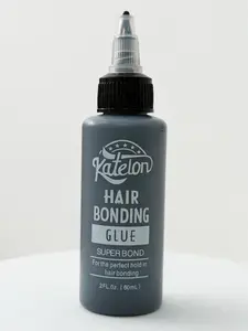 1 Bottle 2oz Hair Bondind  Glue, Lace Glue Adhesive, Premium Wig Adhesive, Super Hold, Mild Gentle  For the perfect holdin hair bonding gentle Formula,  for Lace Wigs & Hair Extensions,