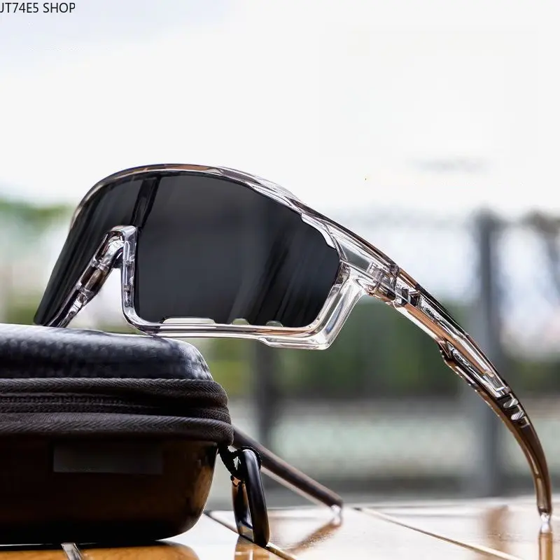 Photochromic Cycling Sunglasses, Unisex Day & Night Outdoor Sports Glasses, Windproof Road Bike & Ski Goggles