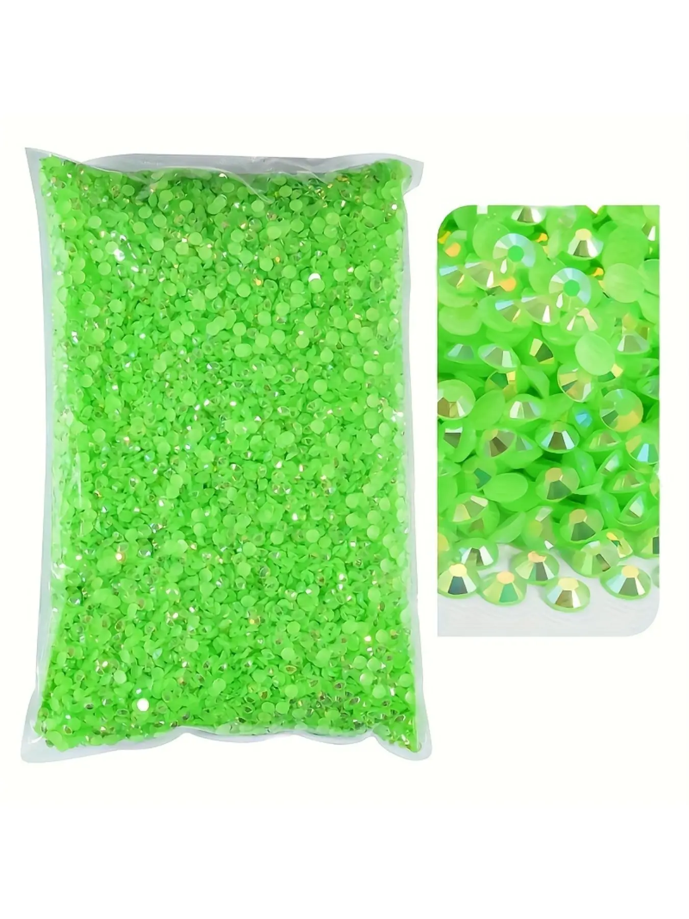 3Mm Round Flat Back Resin Rhinestones AB for Crafts, DIY Beading Accessories, Jelly And Clear Tumblers Face Makeup Cups, Bling Rhinestone Decoration, Diy Bead Art