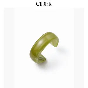 Cider TEXTURED OPEN BANGLE BRACELET