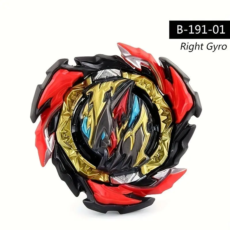 Exploding Spinning Top BU Series B-191-01 Hero Alloy Battle Spinning Top Toy, Outdoor Competition Toy for Boys, Single Spinning Top (No Launcher Included)