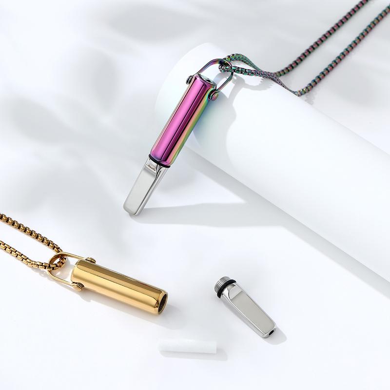 QS2230 Breathing Resistance Necklace Built-in Cotton Core Meditation Jewelry QS2230 Breathing Resistance Necklace Built-in Cotton Core Meditation Jewelry