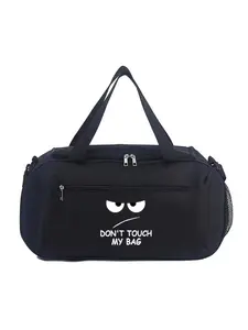 Funny Cartoon Expression Bag, Don't Touch My Bag, Large Capacity Sports Bag, Adjustable Strap, Ideal for Yoga, Gym, Commute, Gifts