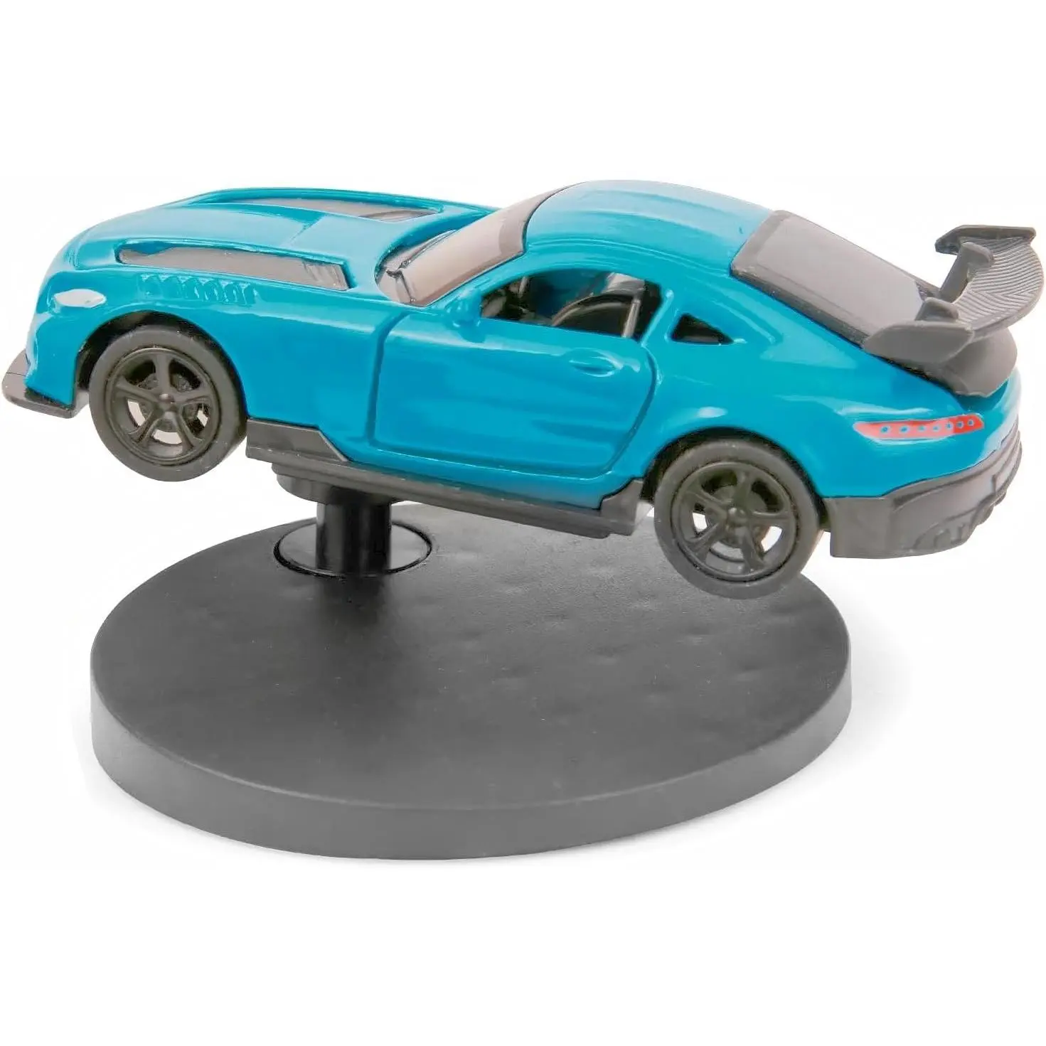 1:64 Scale Alloy Mini Dynamic Motion Dashboard Decoration - Drift & Turn Model Ornament with Interactive Lean, Easy-Install Automotive Interior Accessory for Enthusiasts (Blue-2)