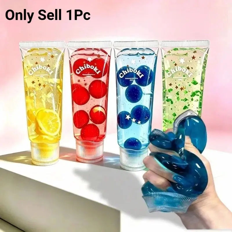 New Hot Toothpaste Stress Ball Shapeable Squishy Toy Non-Bounce Jam Vaseline Feel Fidget Toys Sensory Fidget Squishies Kids & Adults Anti Stress Gifts